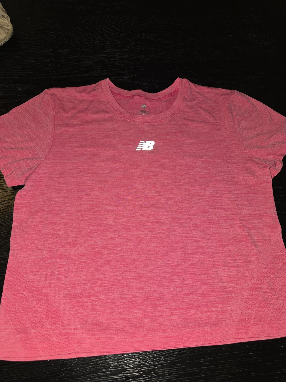 New Balance Men’s Hot Pink Short Sleeve Performance Tee